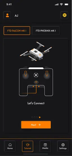FTD Connect app screen