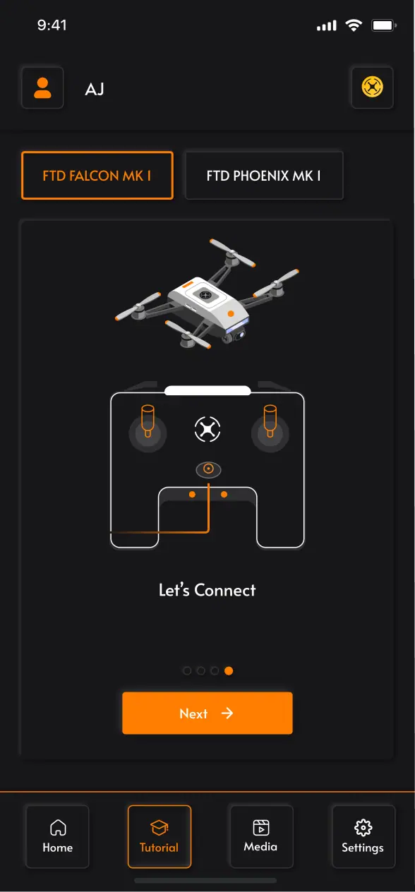 FTD Connect onboarding screen