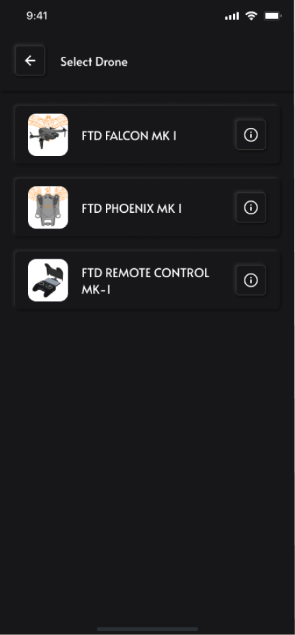 FTD Connect app screen